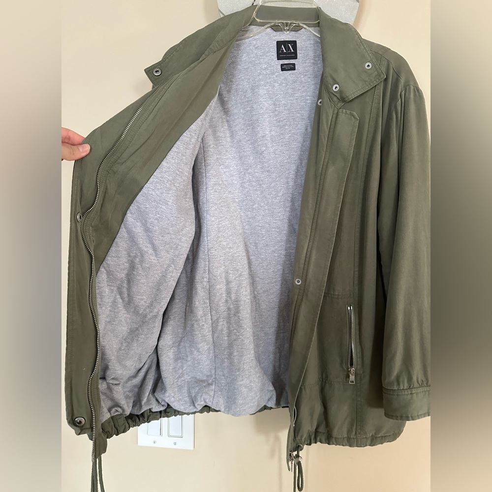 Armani army green jacket
